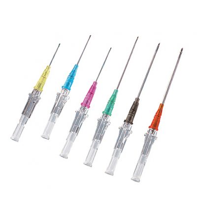 Cathéter à ailettes et site injection G22(0,9x25mm)